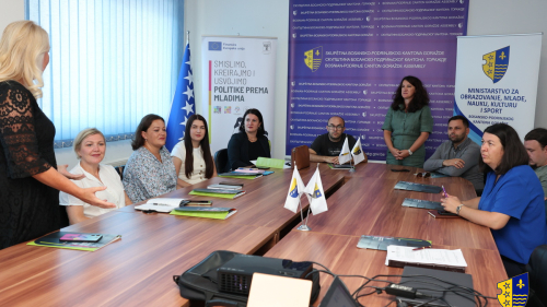 Održan prvi radni sastanak za izradu Strategije razvoja omladinske politike BPK Goražde