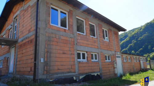 U goraždanskom naselju Vitkovići nastavljeni su radovi na izgradnji novog objekta Nogometnog kluba Azot